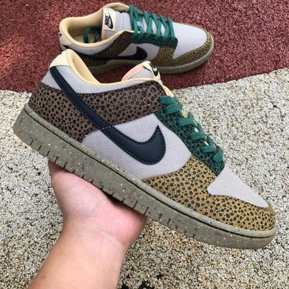 Nike Multicolor Animal Print Sneakers - Picture 1 of 10